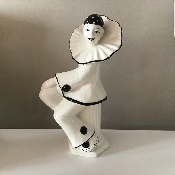 Ceramic Clown Figurines - Picture 1 of 7